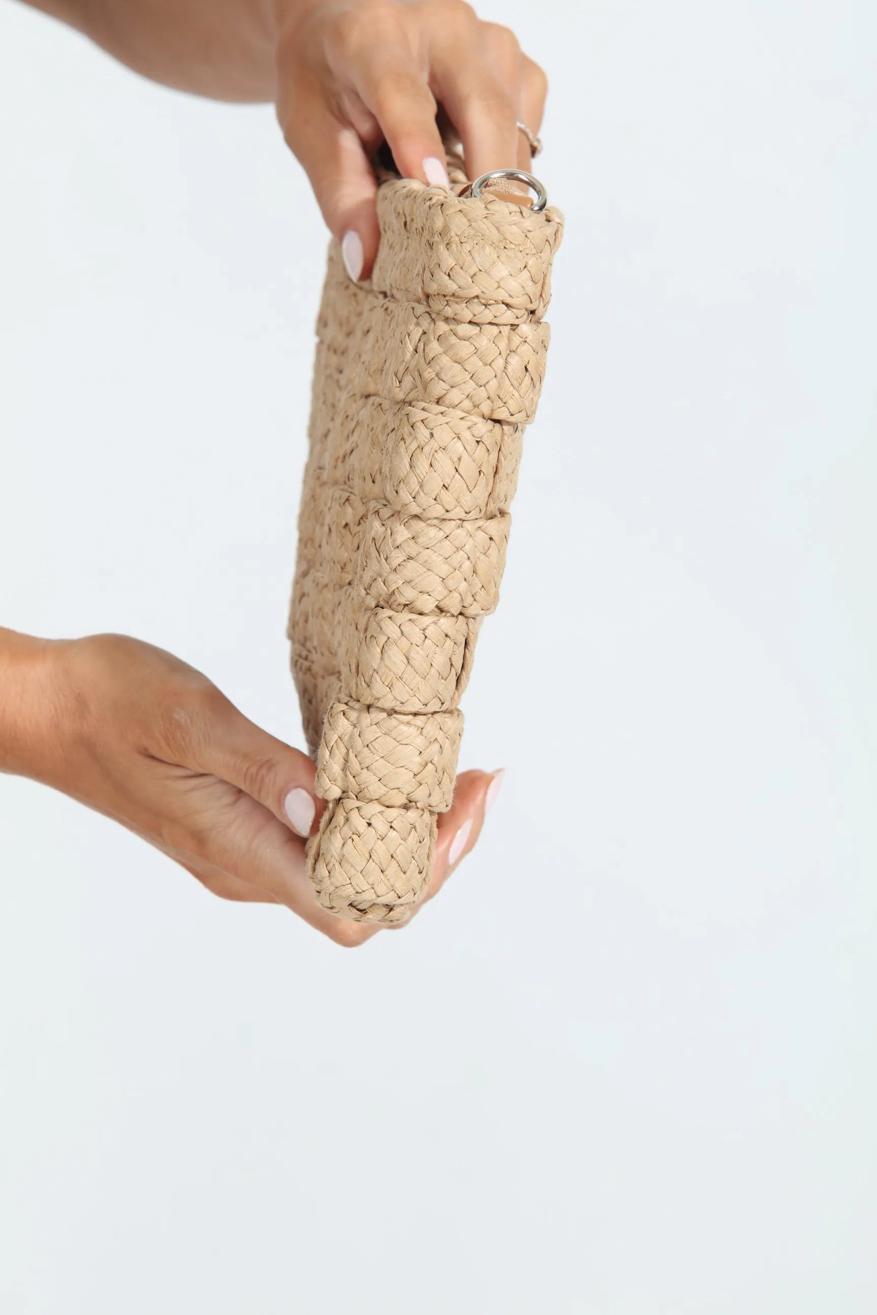 Khaki Waffle Clutch sold by Veronica M product image thumbnail 2