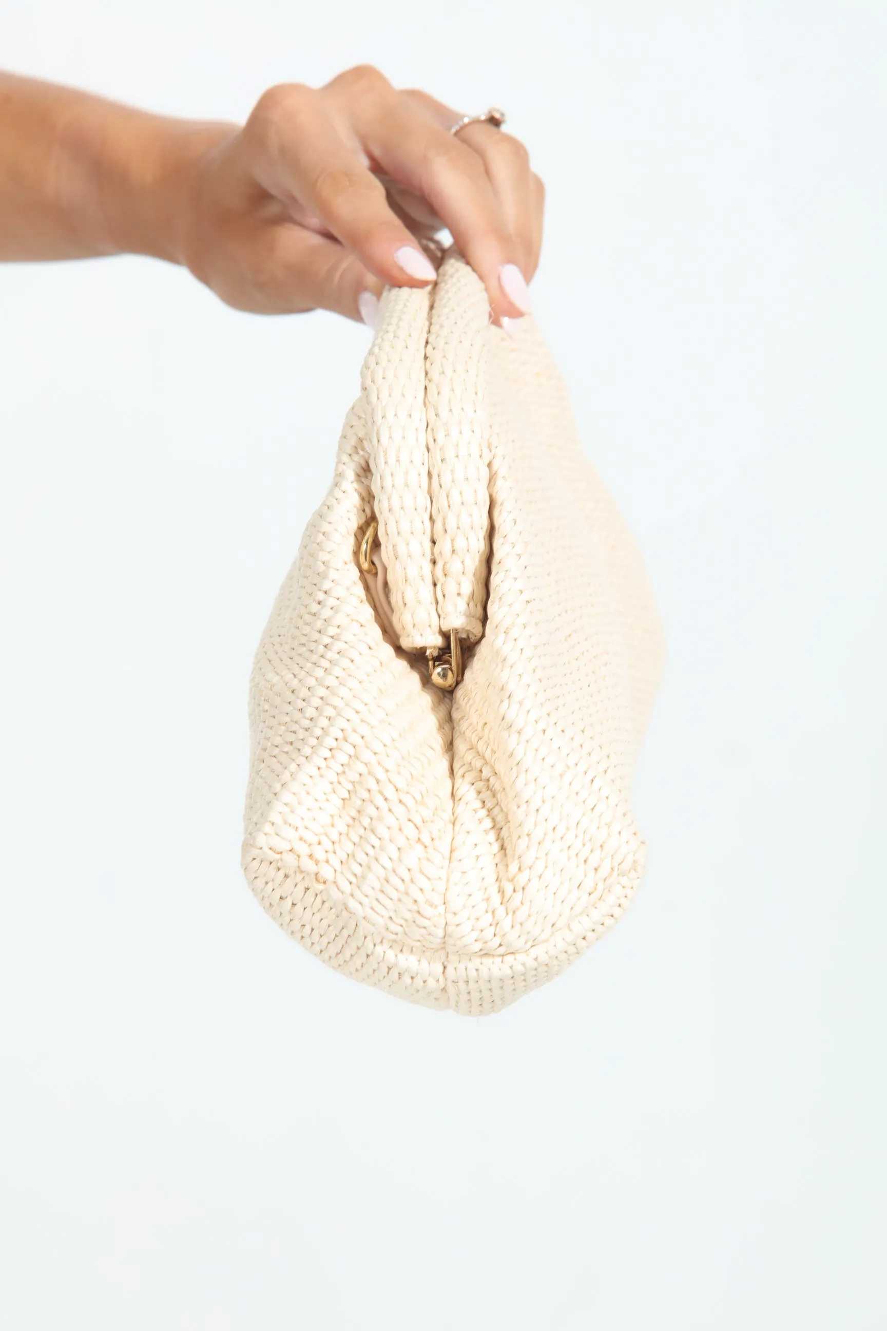 Stella Ivory Woven Clutch-FINAL SALE sold by Veronica M product image thumbnail 3