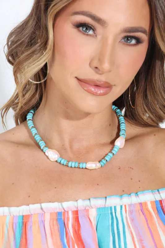 Syros Beaded Shell Choker sold by Veronica M