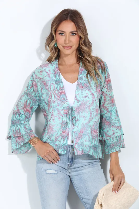 Bella Boho Chiffon Jacket-BEST SELLER sold by Veronica M