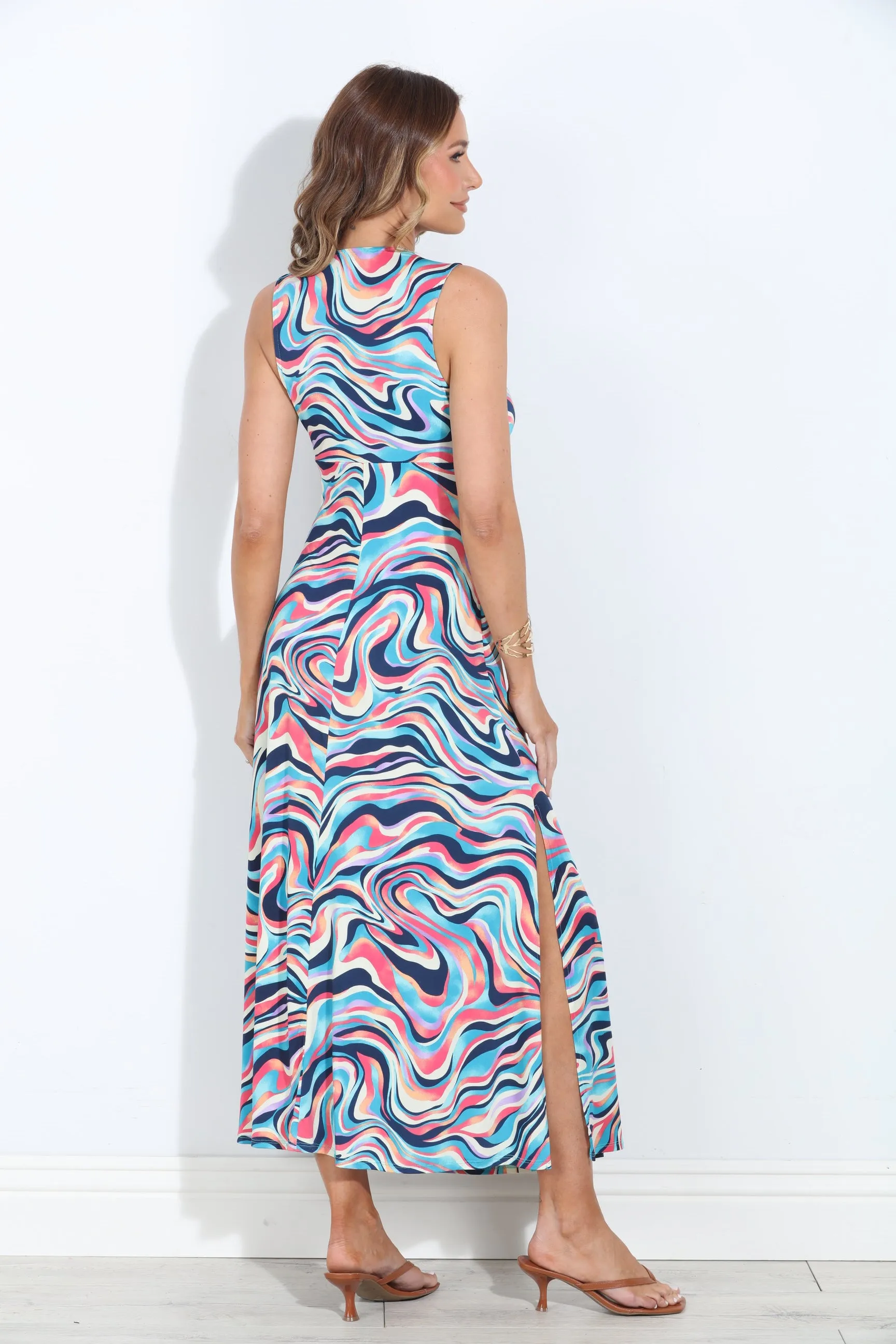Silvia Twist Maxi Dress-FINAL SALE sold by Veronica M product image thumbnail 2