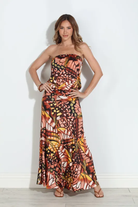 Mariposa Stretch Drop Waist Maxi Dress-BEST SELLER sold by Veronica M