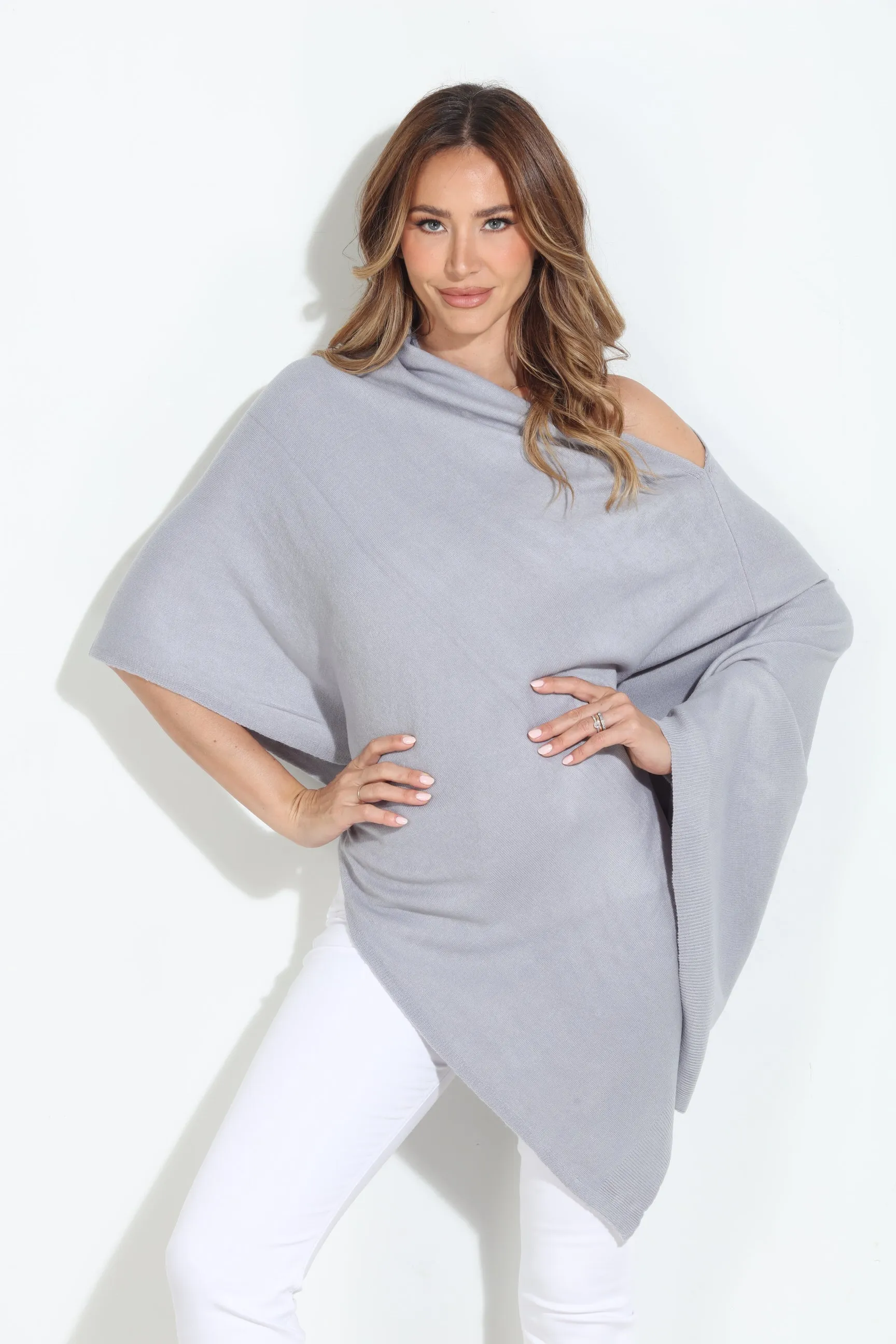 Cloud Throw-On Poncho-NEW COLOR sold by Veronica M product image thumbnail 5