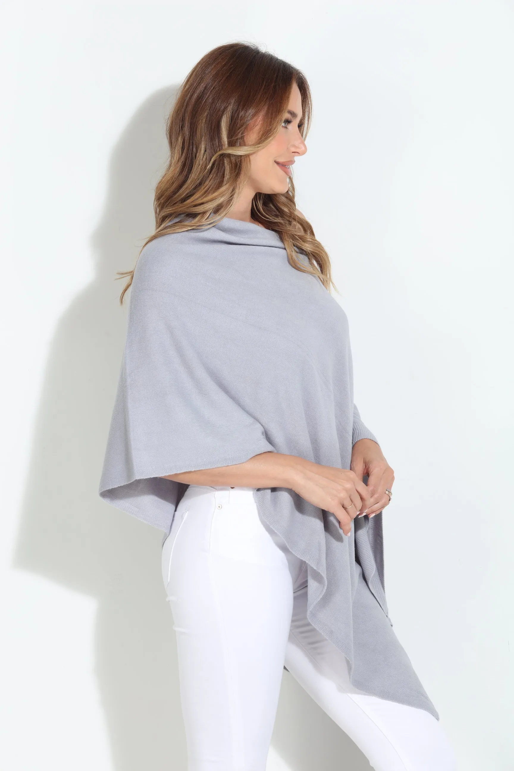 Cloud Throw-On Poncho-NEW COLOR sold by Veronica M product image thumbnail 2