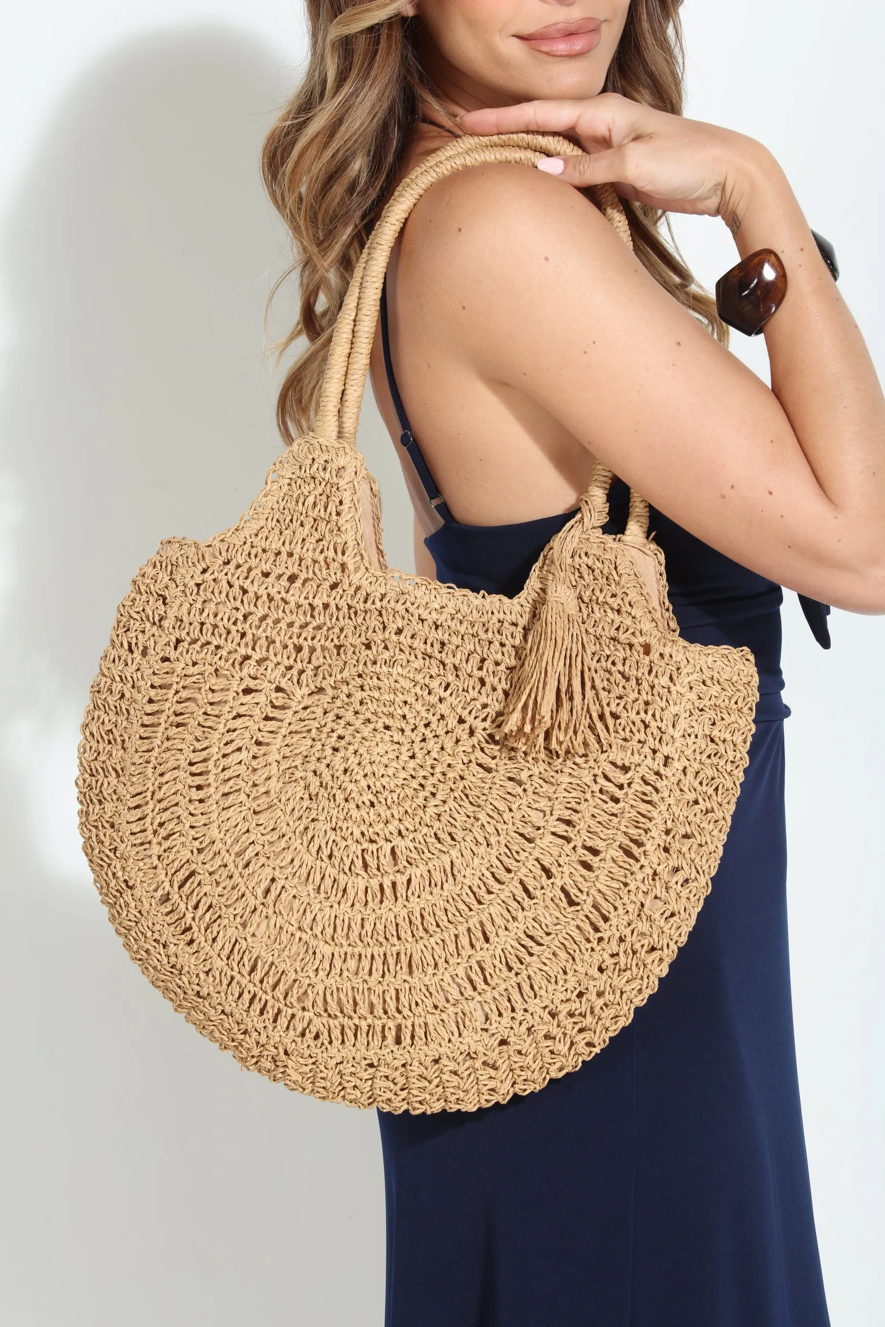 Mercado Straw Tote sold by Veronica M