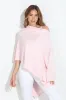 Pale Pink Throw-On Poncho sold by Veronica M