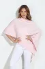Pale Pink Throw-On Poncho sold by Veronica M