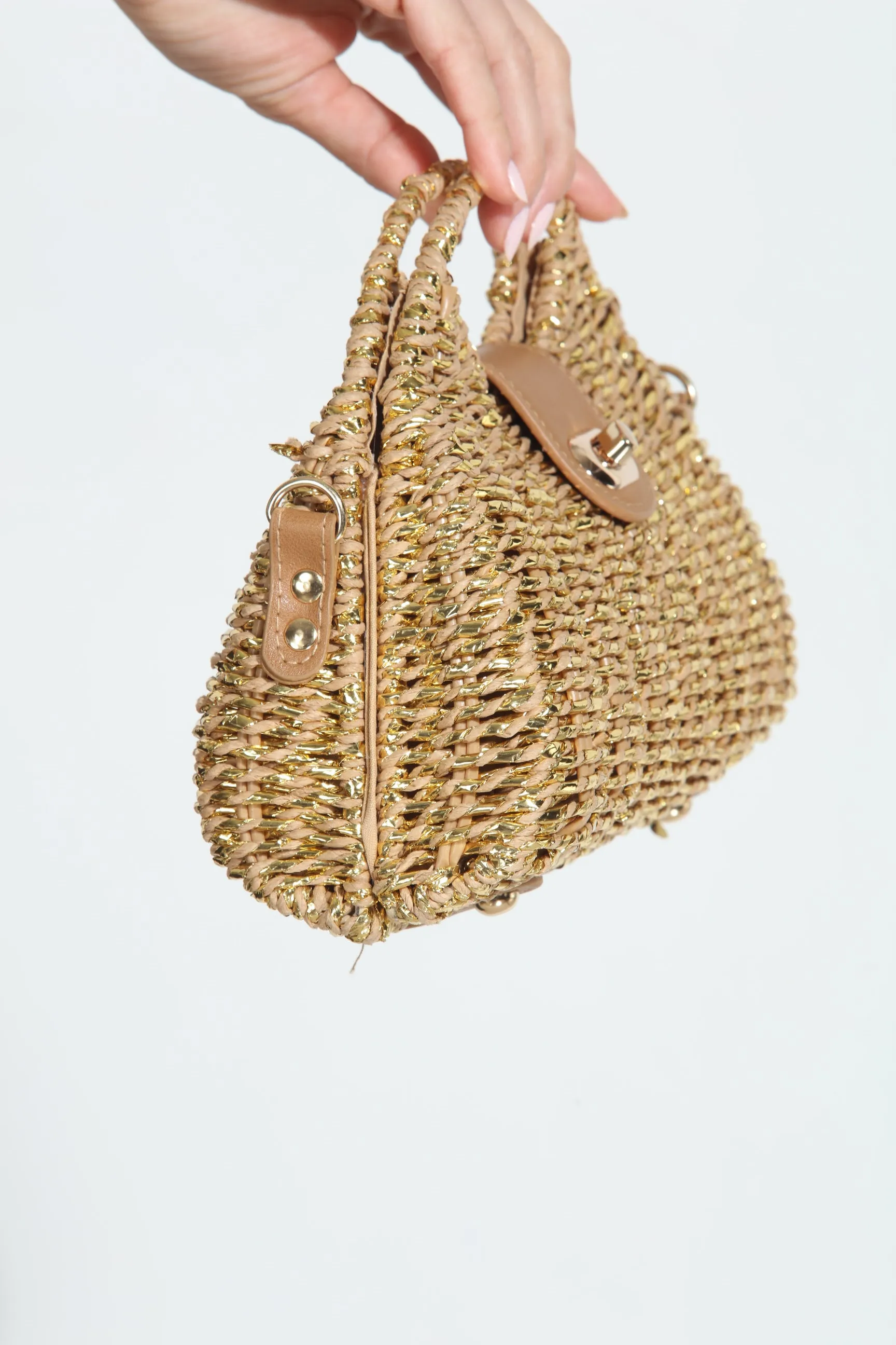 Carlita Woven Handbag sold by Veronica M product image thumbnail 3