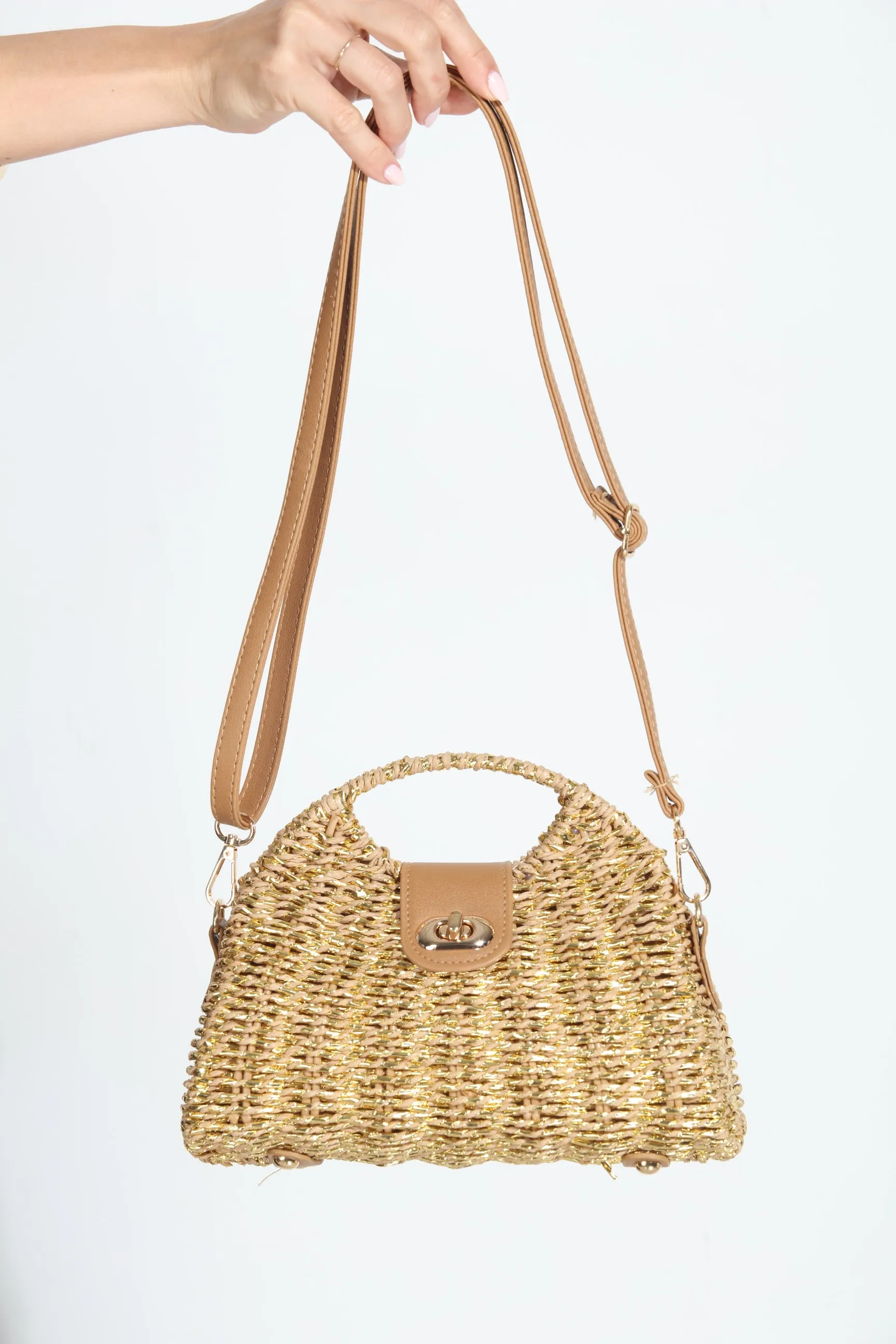 Carlita Woven Handbag sold by Veronica M product image thumbnail 5