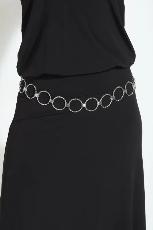 Silver Circle Chain Belt-BEST SELLER sold by Veronica M