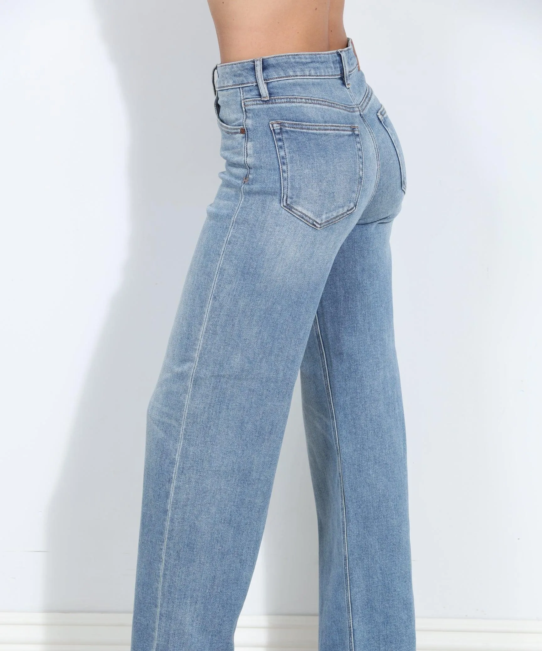 Hidden Jeans Logan Vintage Stretch Dad Jean- Medium Wash sold by Veronica M product image thumbnail 3