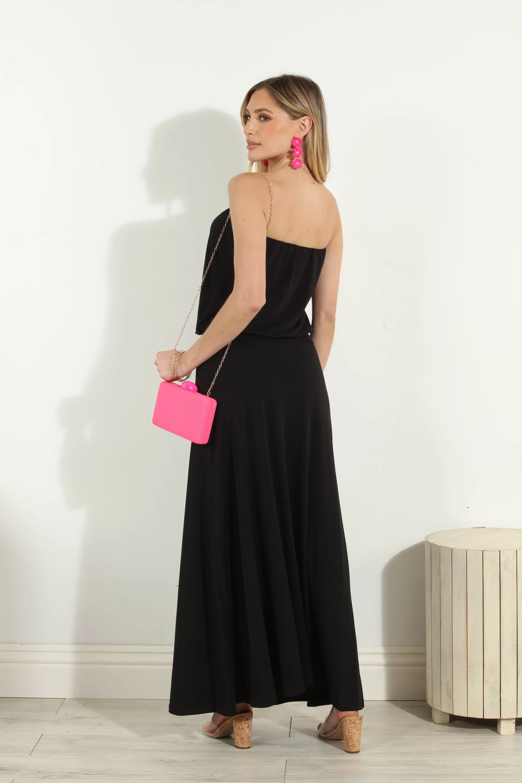 Black Strapless Maxi Dress-BEST SELLER sold by Veronica M product image thumbnail 4