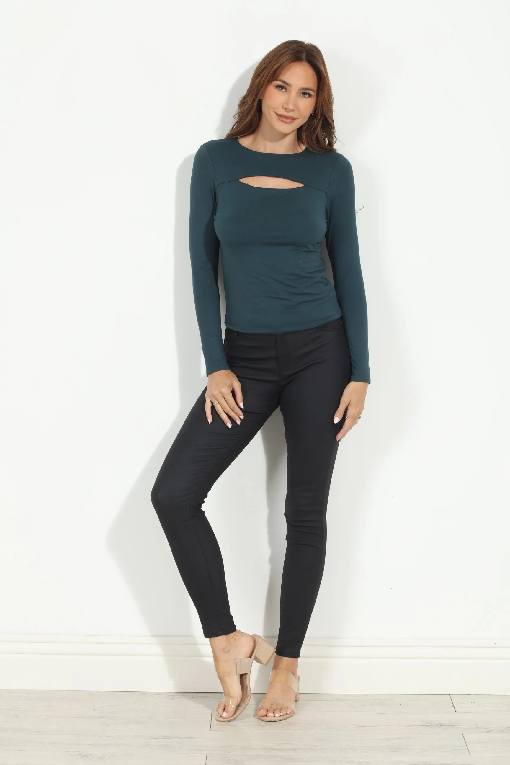 Hunter Long Sleeve Cut Out Top sold by Veronica M product image thumbnail 4