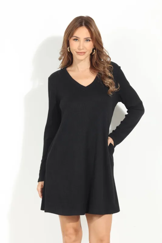 Black Cashmere Knit Dress sold by Veronica M