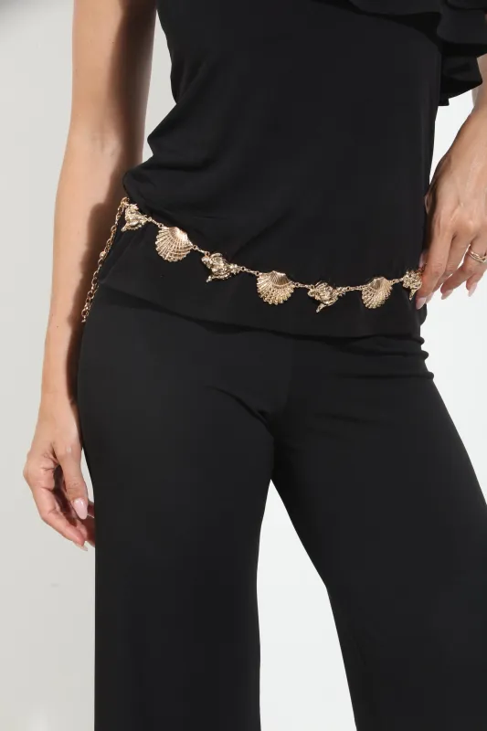 Moonshell Gold Belt made by Veronica M