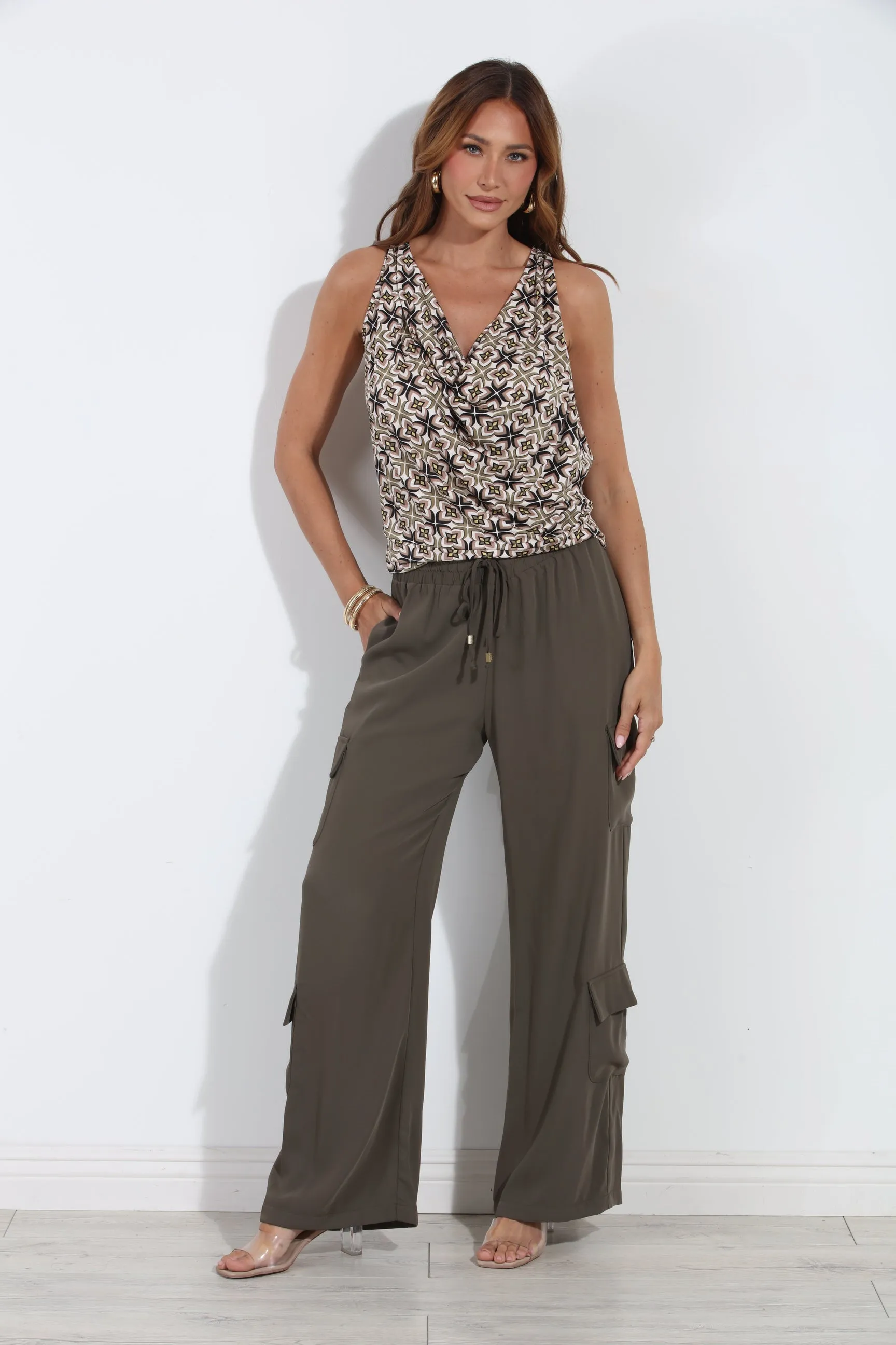Mila Draped Halter Top sold by Veronica M product image thumbnail 5