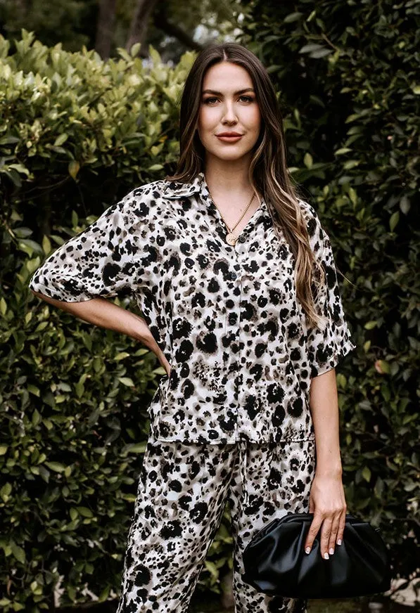 Oria Button-Up Boxy Blouse sold by Veronica M