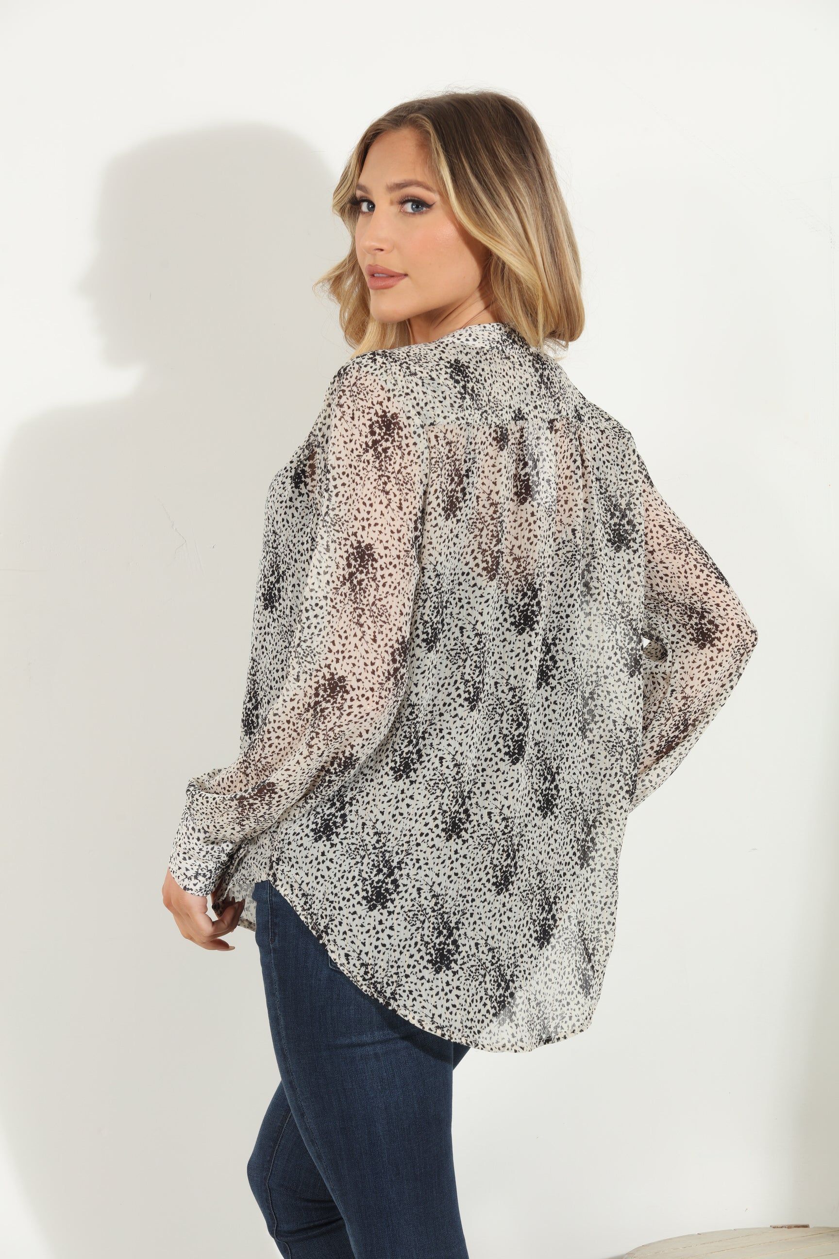 Parisa Chiffon Blouse-BEST SELLER sold by Veronica M product image thumbnail 2