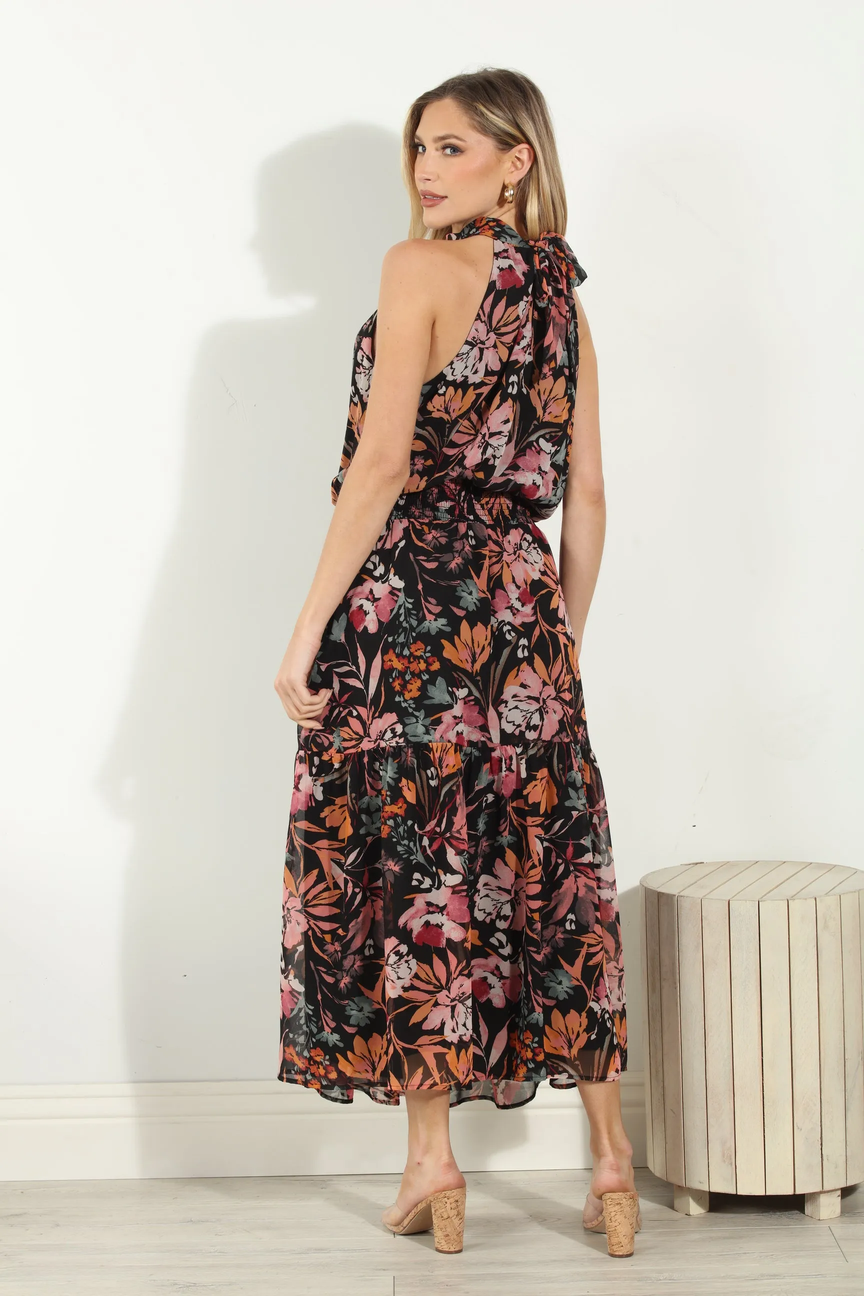 Alexia Chiffon Halter Maxi-FINAL SALE sold by Veronica M product image thumbnail 3