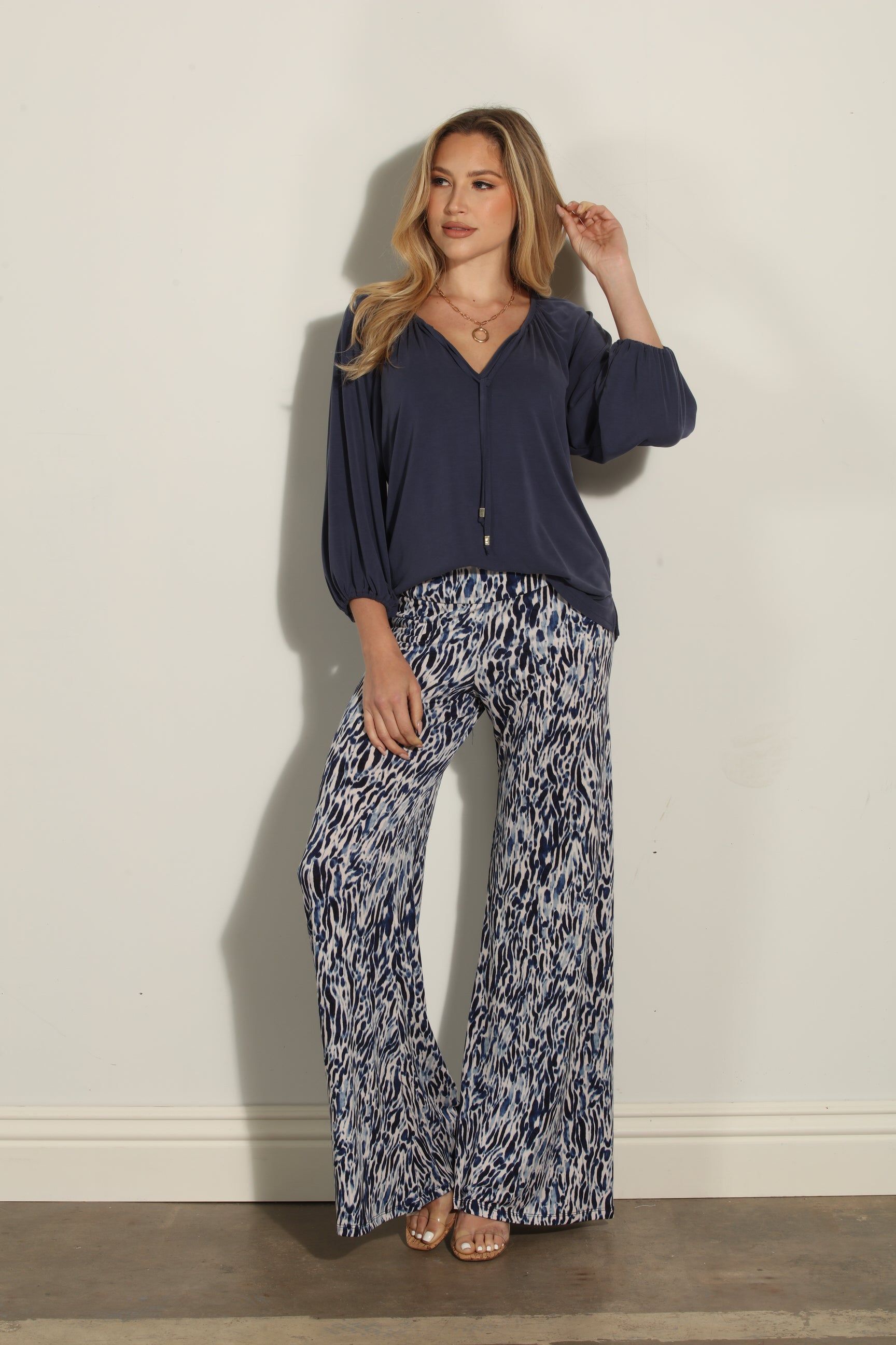 Livia Stretch Flare Leg Pants-FINAL SALE sold by Veronica M product image thumbnail 4