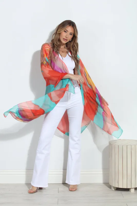 Tahiti Chiffon Cover Up-BEST SELLER sold by Veronica M
