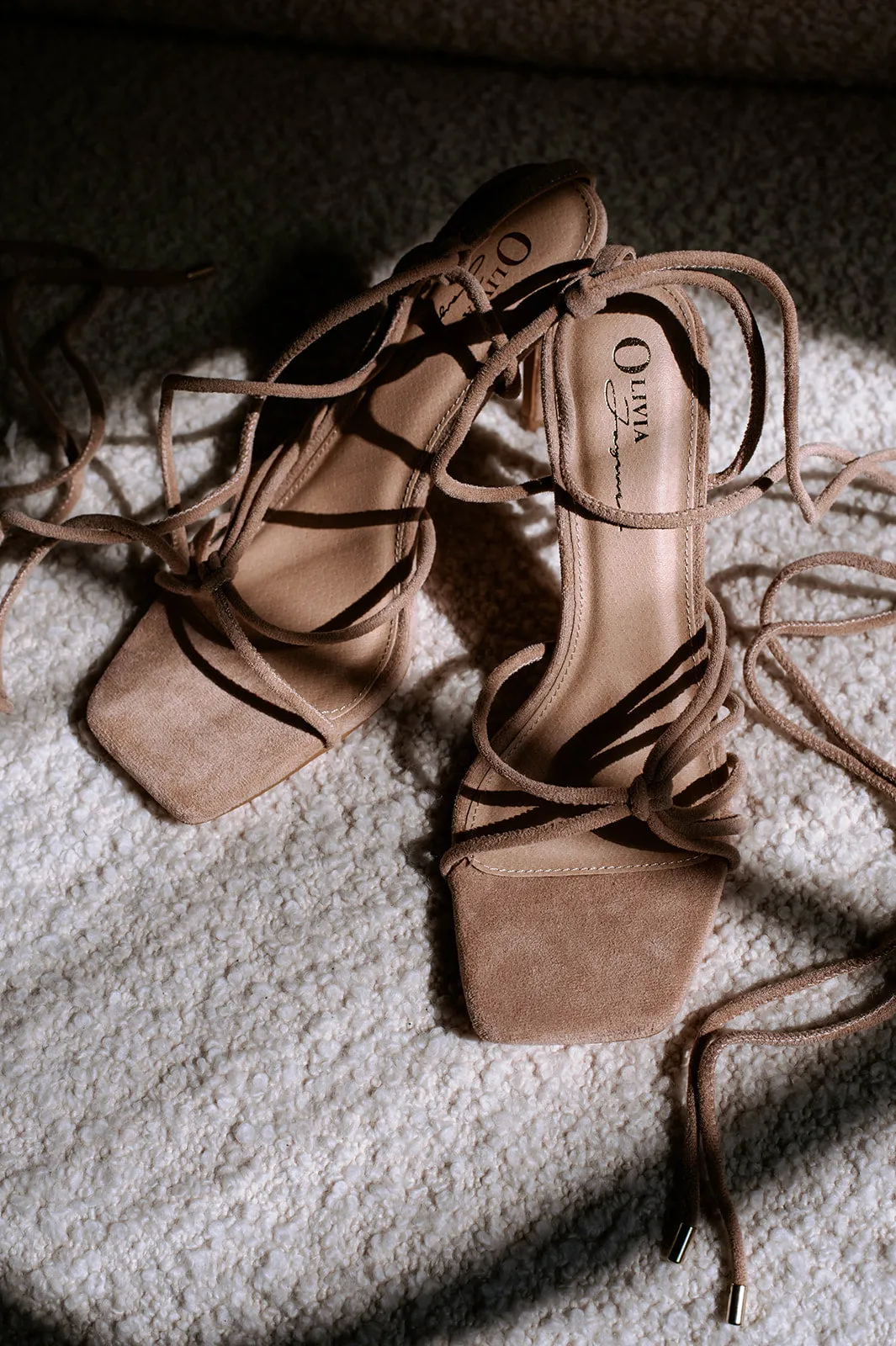 Tan Suede Strappy Heels-FINAL SALE sold by Veronica M product image thumbnail 3