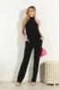 Black Halter Stretch Jumpsuit-BEST SELLER sold by Veronica M
