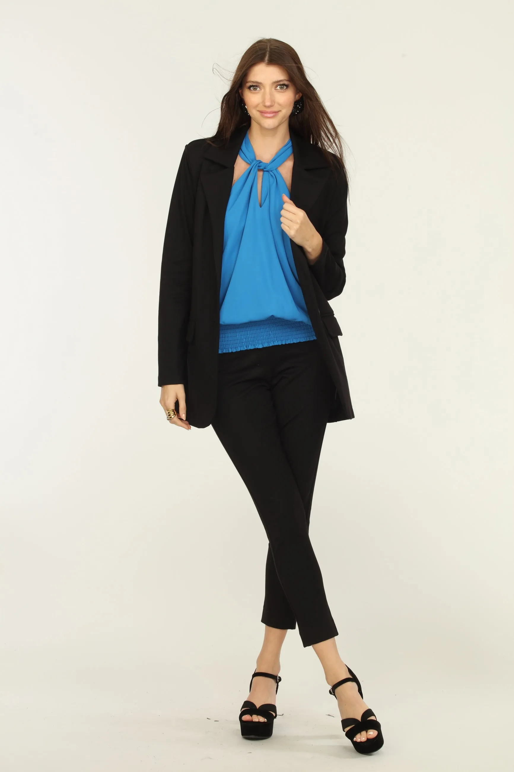 Black Ponti Stretch Legging Pant sold by Veronica M product image thumbnail 3