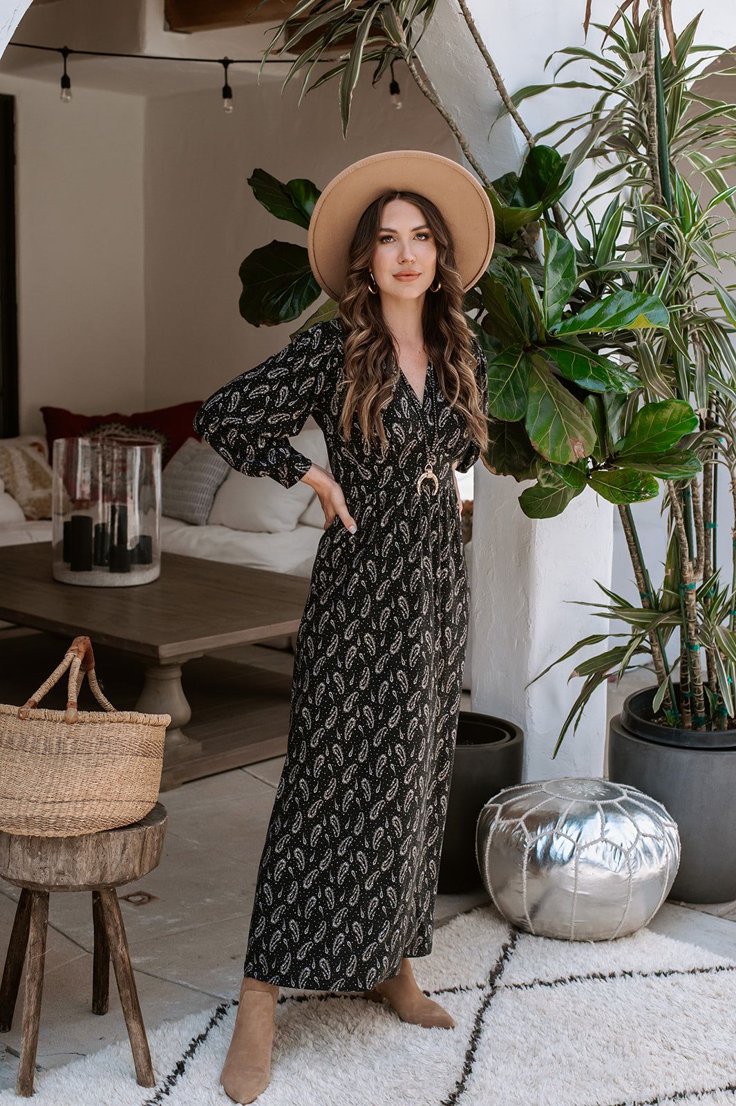 Meadows Long Sleeve Maxi-FINAL SALE sold by Veronica M