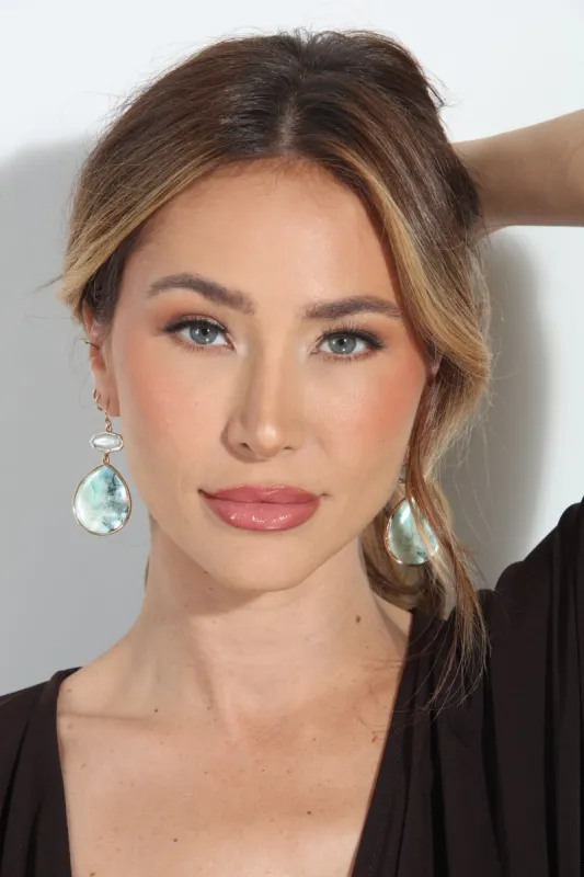 Drop Down Abalone Earrings-BEST SELLERS sold by Veronica M