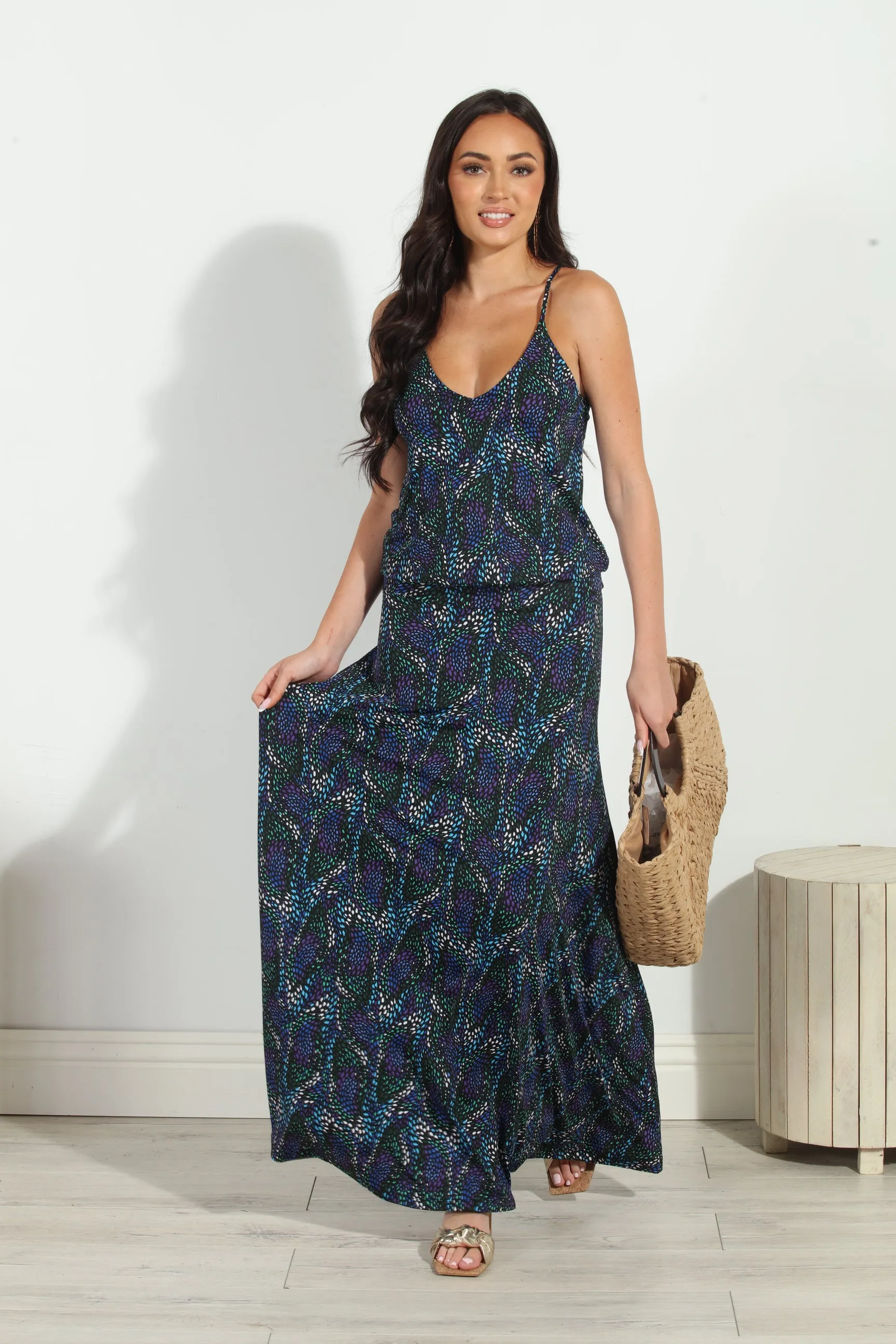 Zayne Drop Waist Maxi Dress-FINAL SALE sold by Veronica M product image thumbnail 5