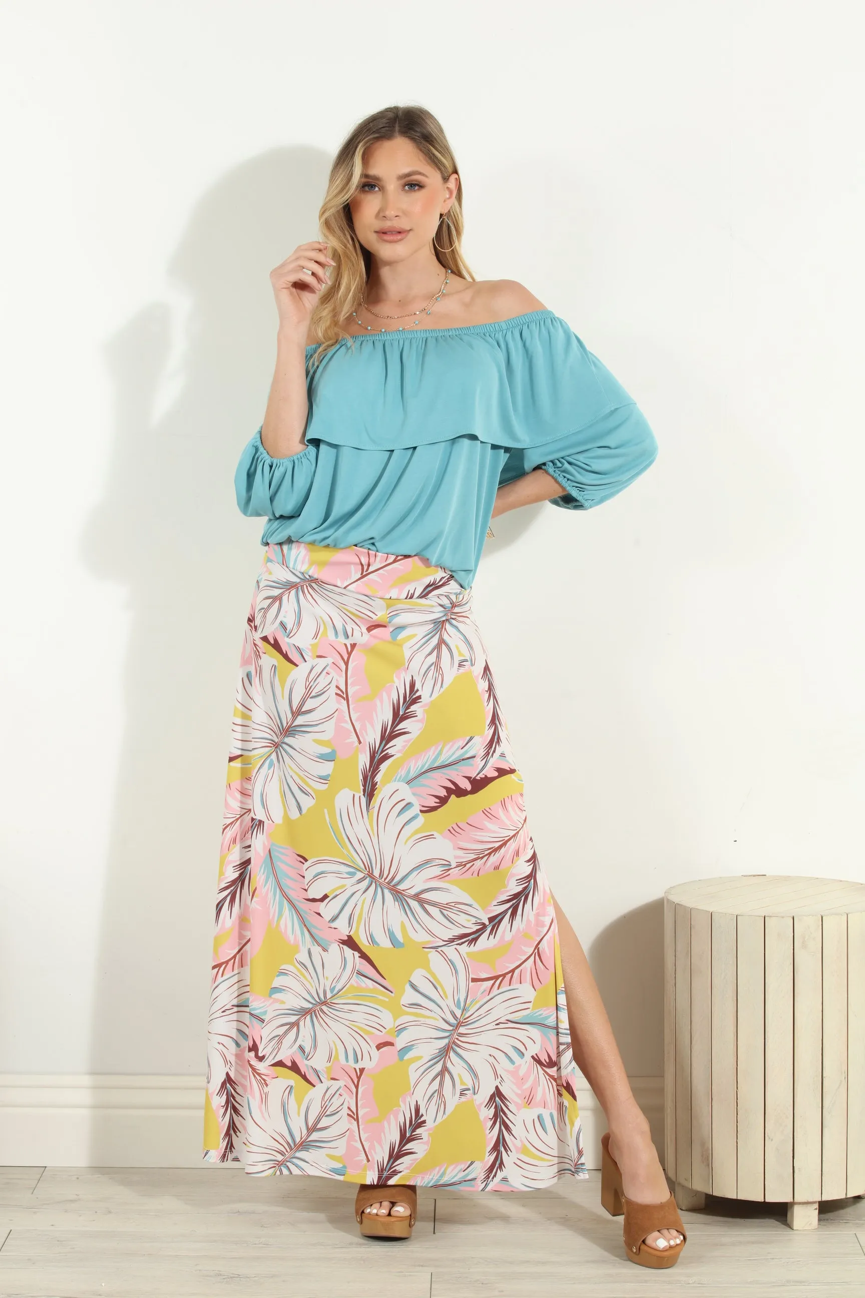 Tricia Stretch Maxi Skirt-FINAL SALE sold by Veronica M product image thumbnail 2
