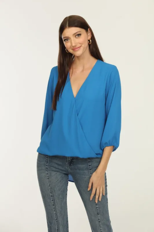 Storm  Surplice Top-FINAL SALE sold by Veronica M