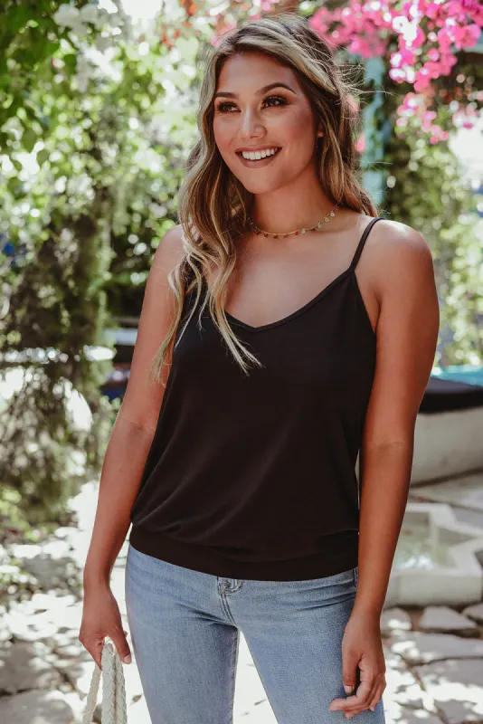 Black Stretch Tank sold by Veronica M