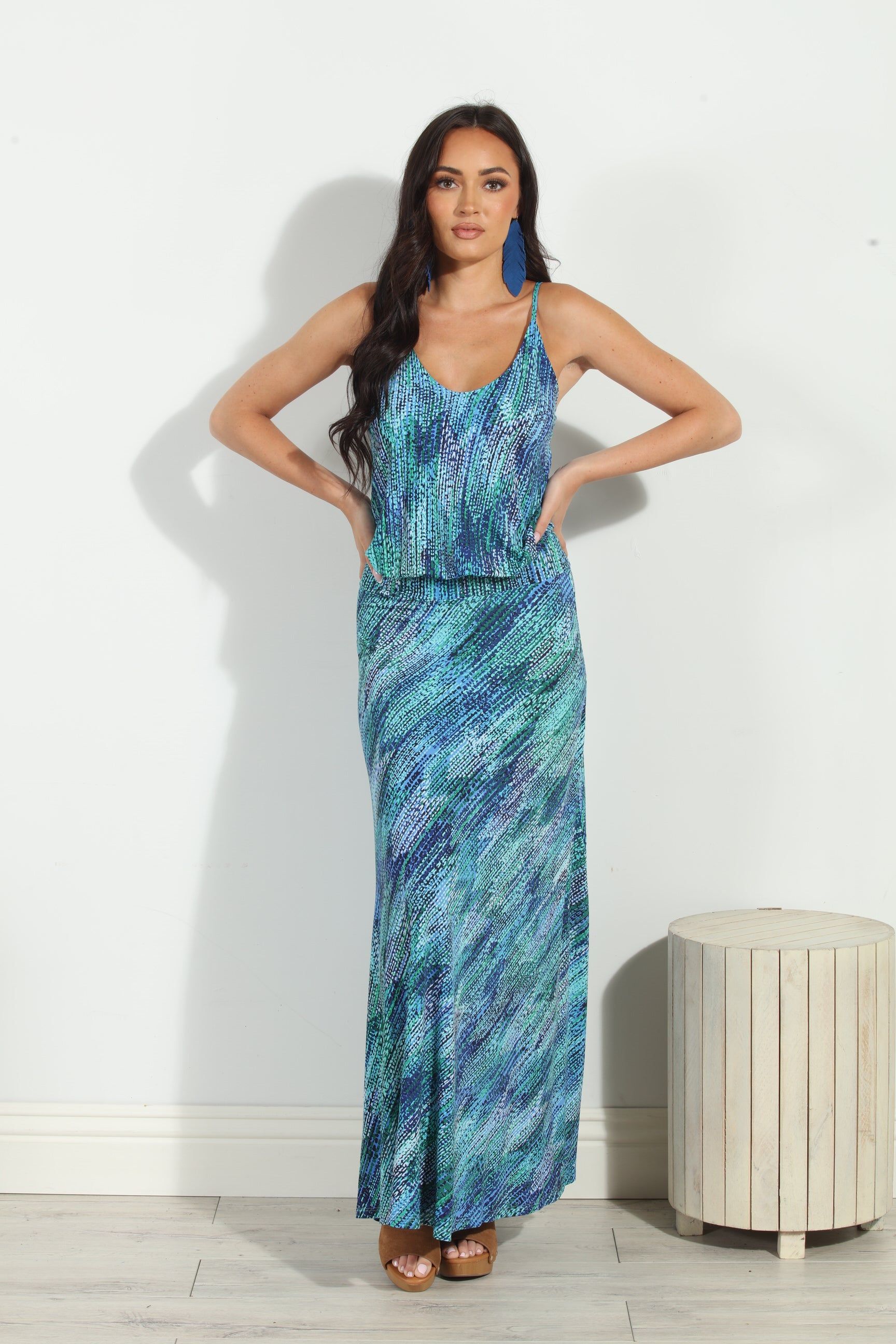 Myles Drop Waist Maxi Dress-BEST SELLER sold by Veronica M product image thumbnail 3