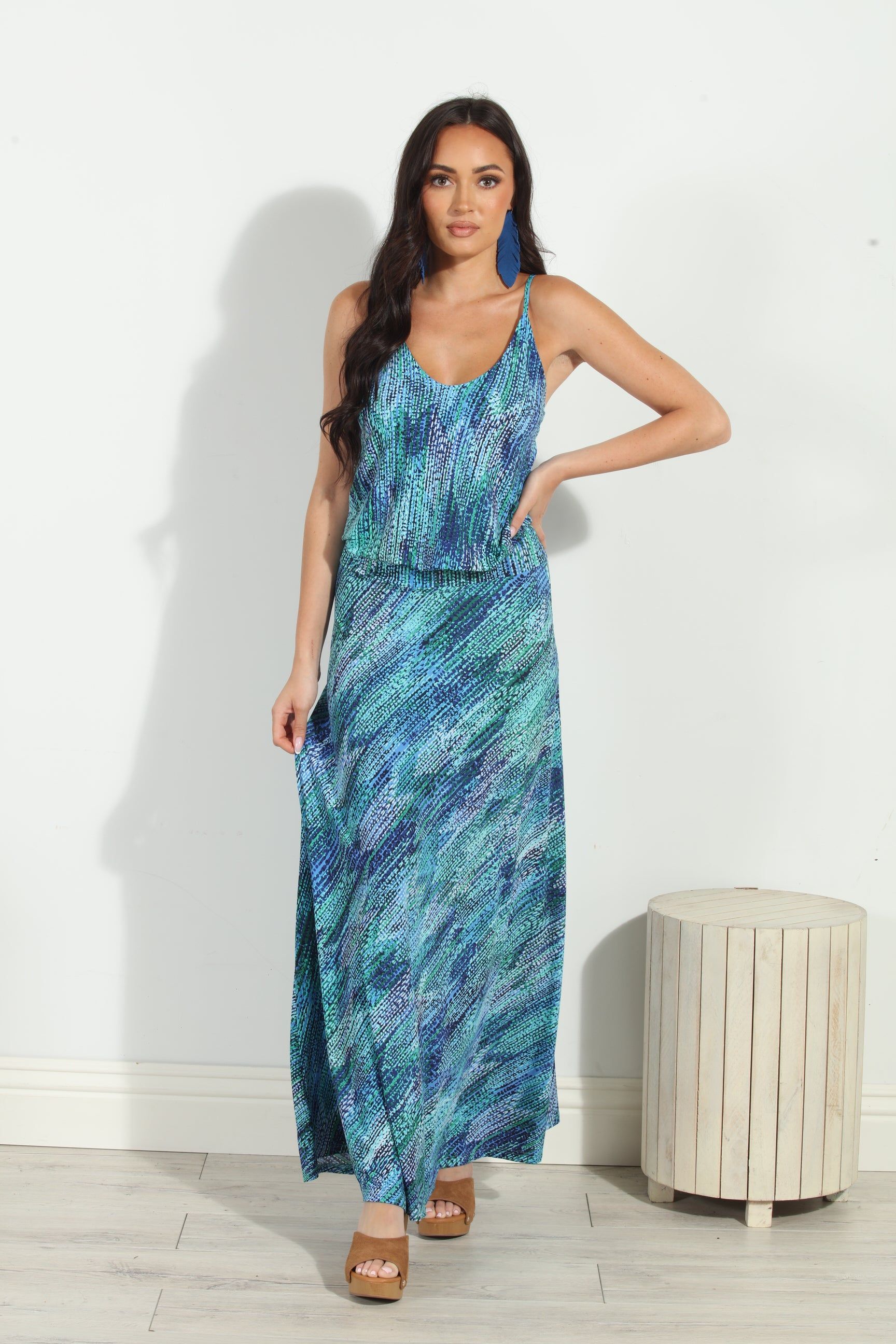 Myles Drop Waist Maxi Dress-BEST SELLER sold by Veronica M product image thumbnail 4