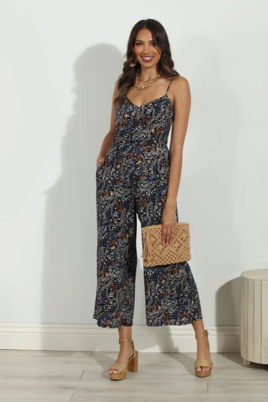 Elaine Rayon Jumpsuit- FINAL SALE sold by Veronica M