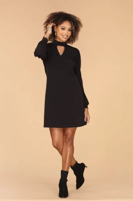 Black Keyhole ITY Dress- FINAL SALE sold by Veronica M