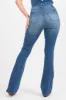 [P6127] High-Rise Bootcut Jeans sold by Vibrant