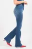 [P6127] High-Rise Bootcut Jeans sold by Vibrant