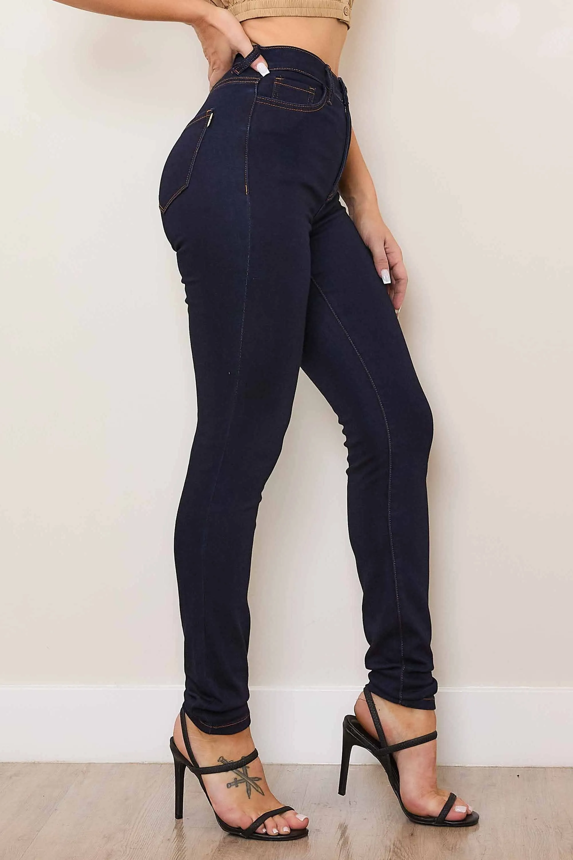 Indigo Everyday Skinny Jeans sold by Vibrant product image thumbnail 2