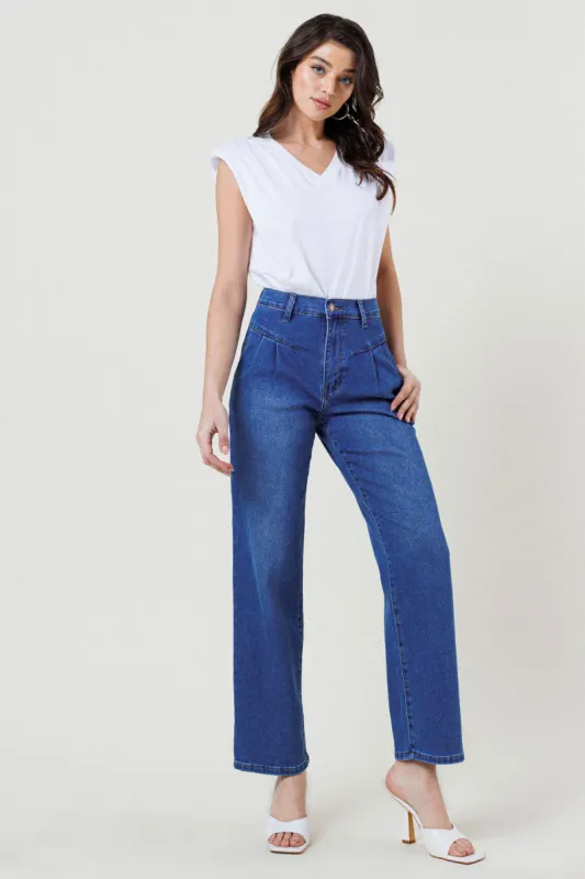 Retro Straight Jeans sold by Vibrant