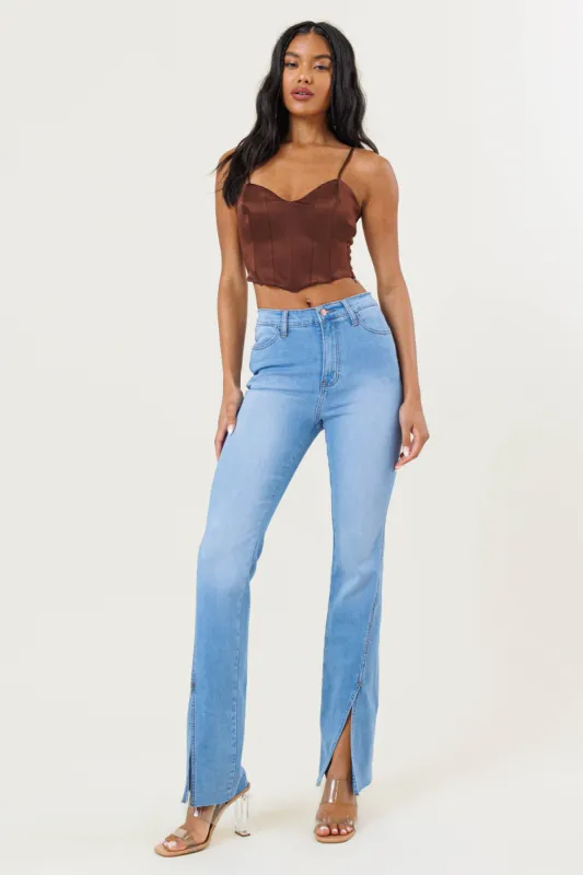 Go Hard Bootcut Jeans sold by Vibrant