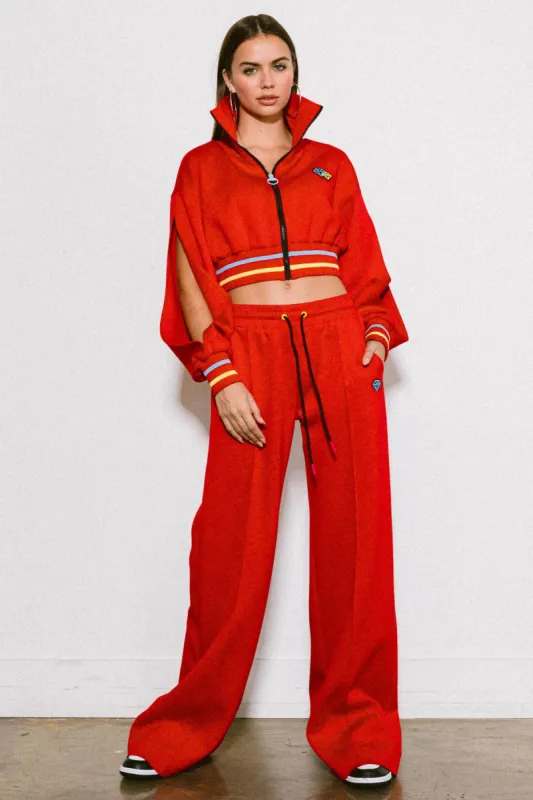 Kayla Wide Leg Track Pants sold by Vibrant