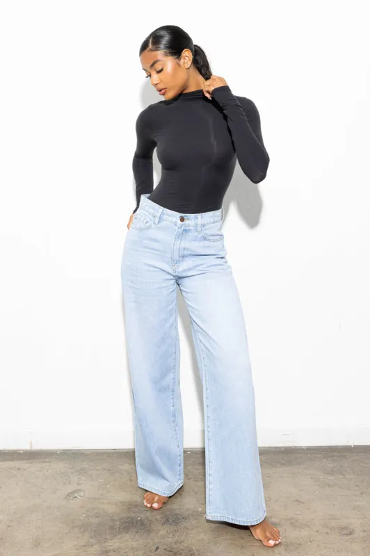 Lily Wide Leg Jeans made by Vibrant