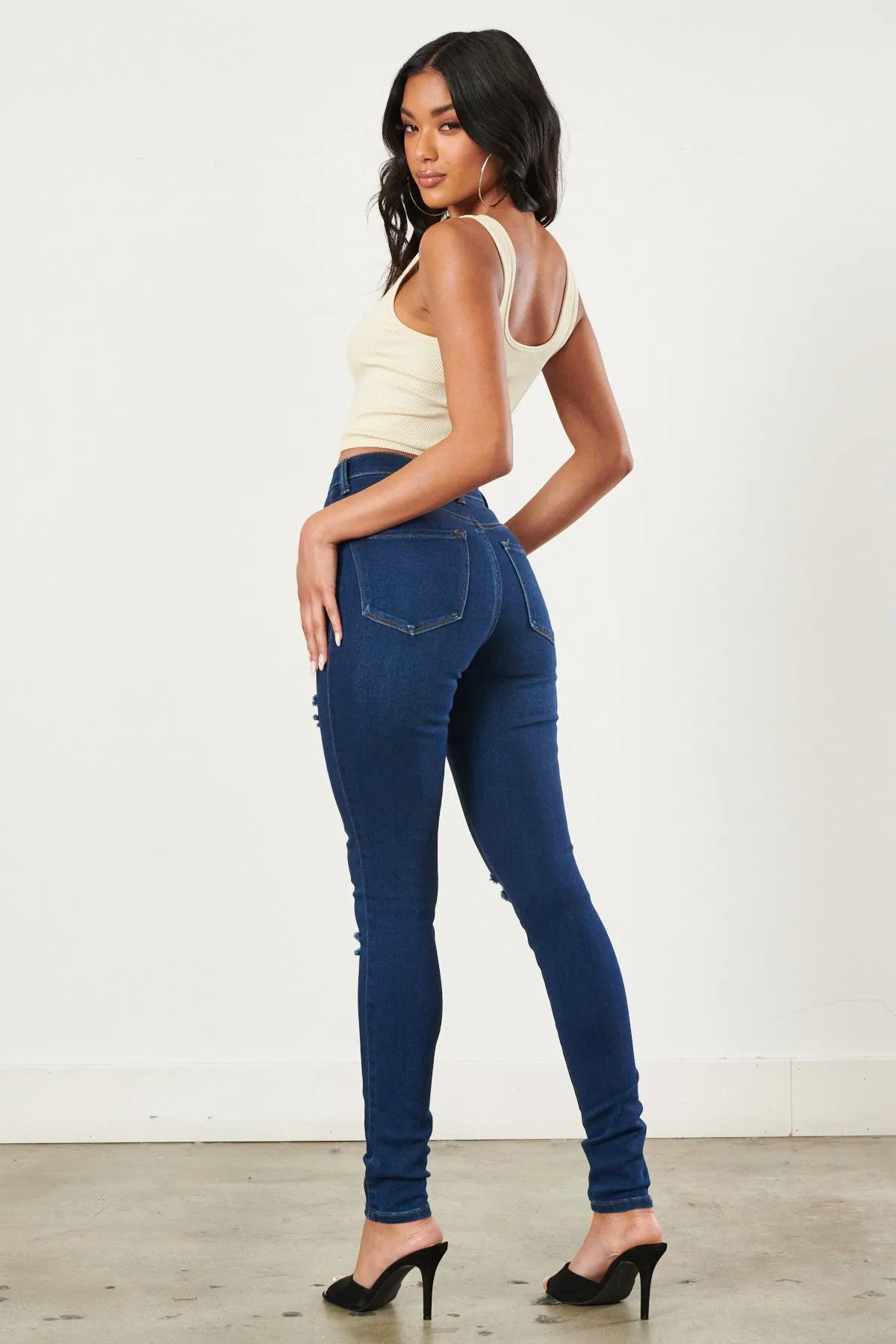 Work it Skinny Jeans sold by Vibrant product image thumbnail 3