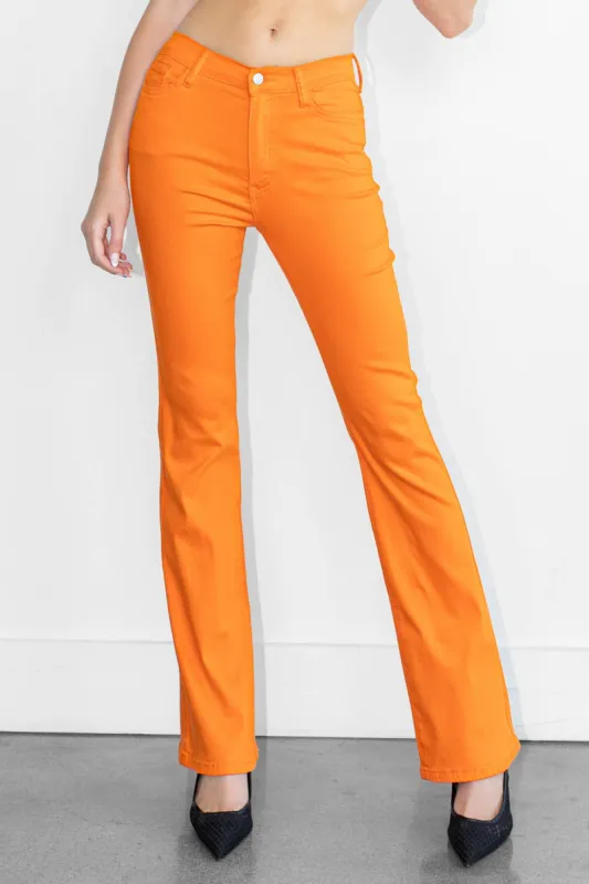 Vibrant Color Bootcut Jeans sold by Vibrant
