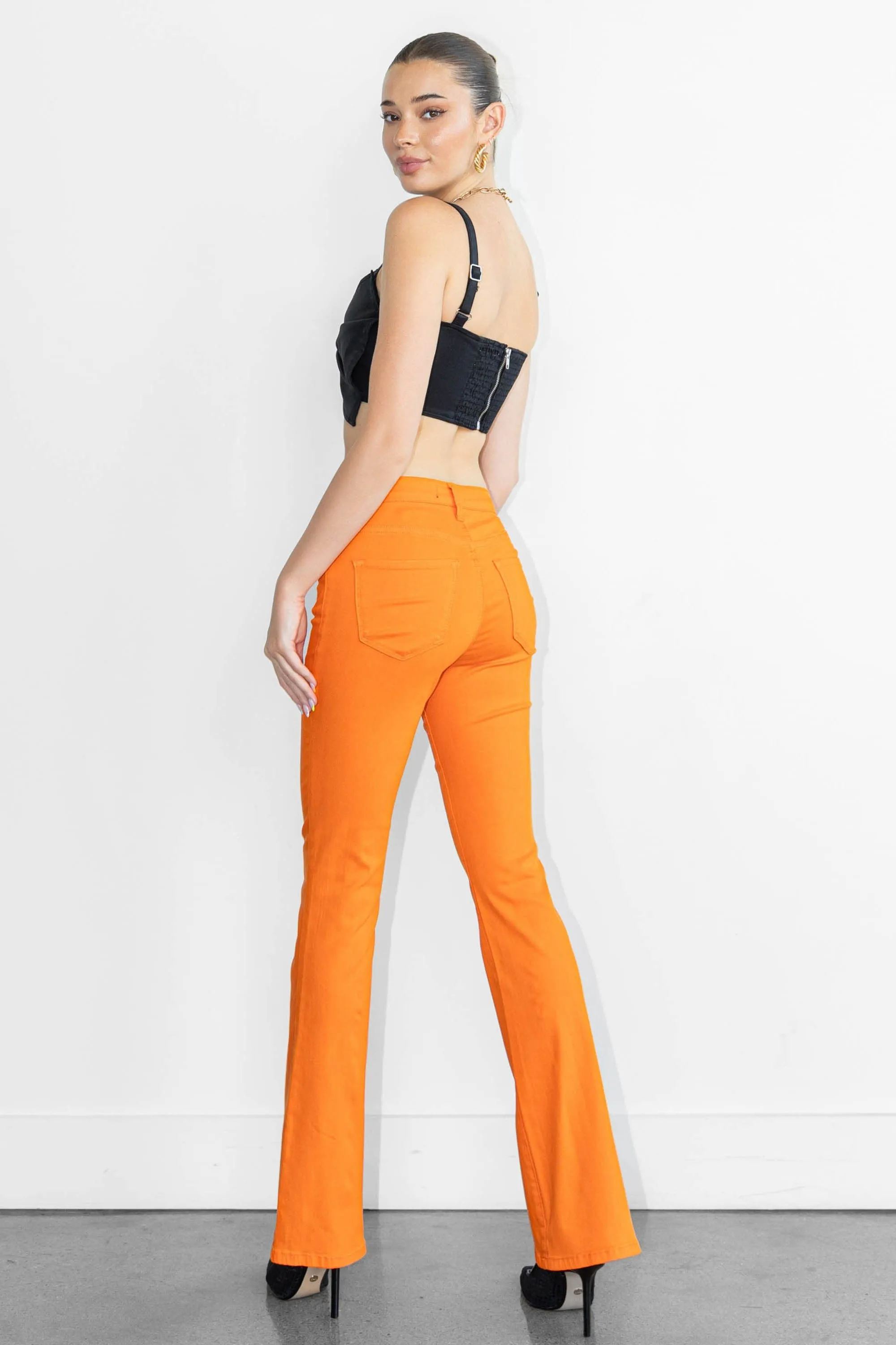Vibrant Color Bootcut Jeans sold by Vibrant product image thumbnail 5