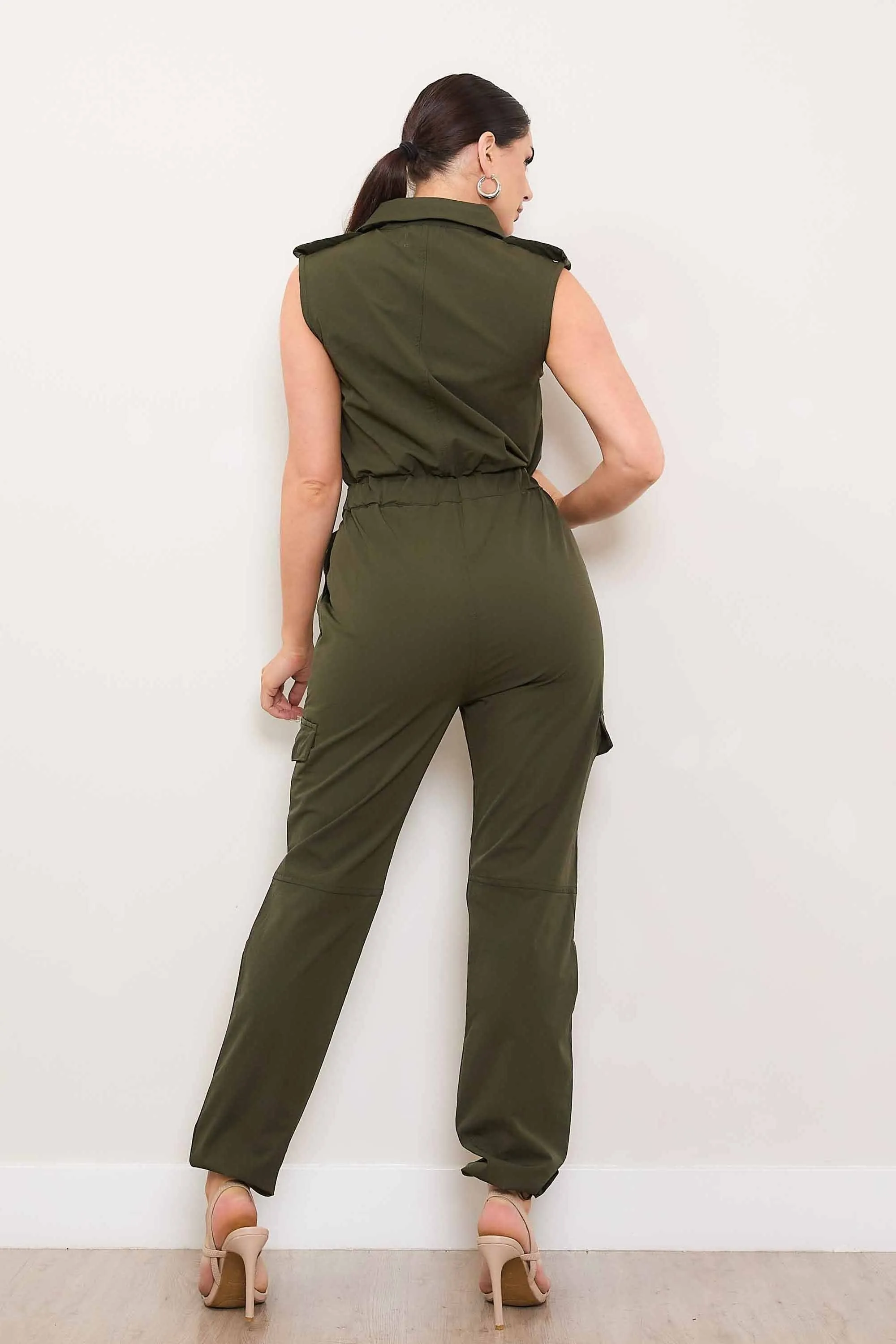 Safari Cargo Jumpsuit sold by Vibrant product image thumbnail 4