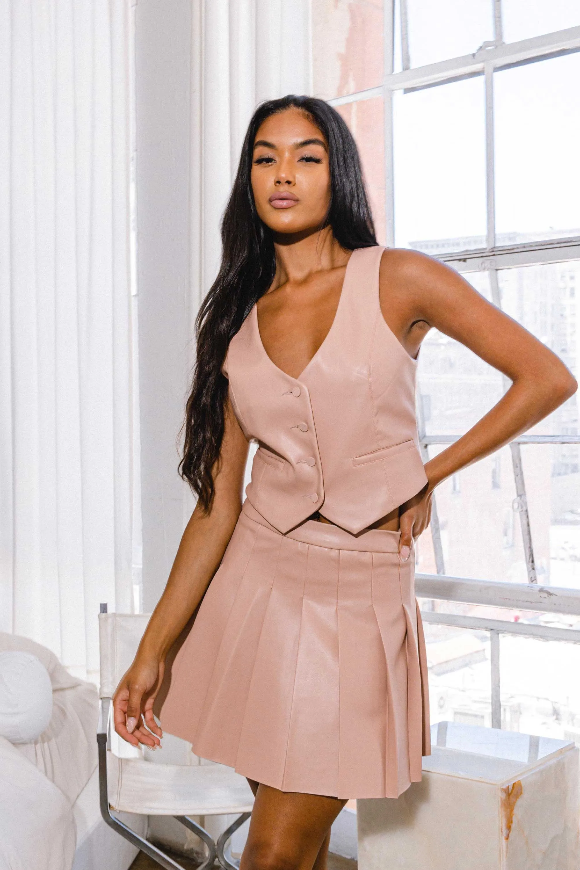 Vegan Luxe Vest sold by Vibrant product image thumbnail 4